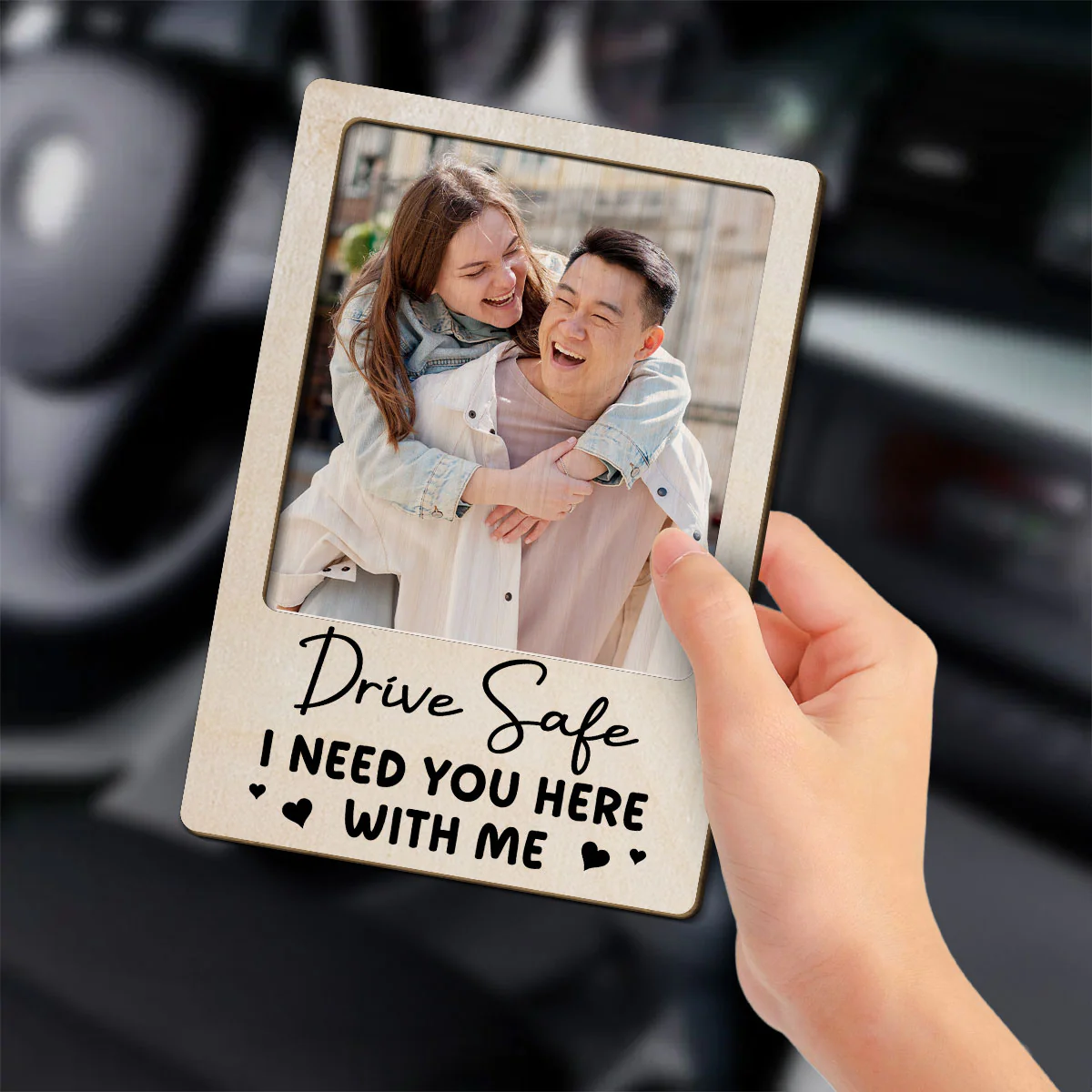You Mean The World To Me - Personalized Custom Car Visor Clip - Image 3