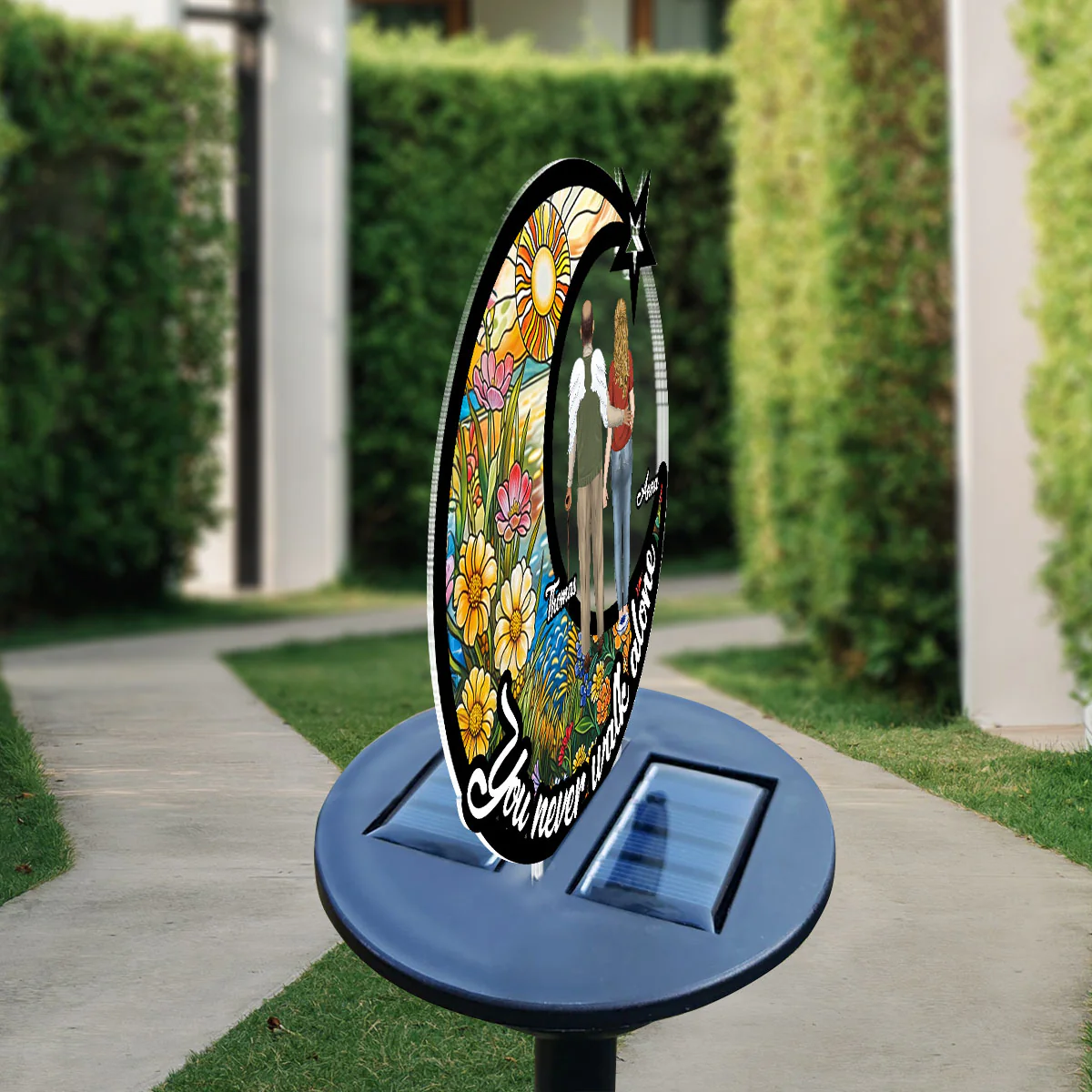 You Never Walk Alone - Personalized Custom Solar Light - Image 5