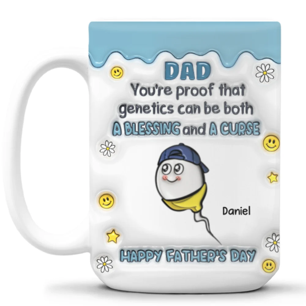 You Passed This Down Proudly - Personalized Custom 3D Inflated Effect Mug - Image 9