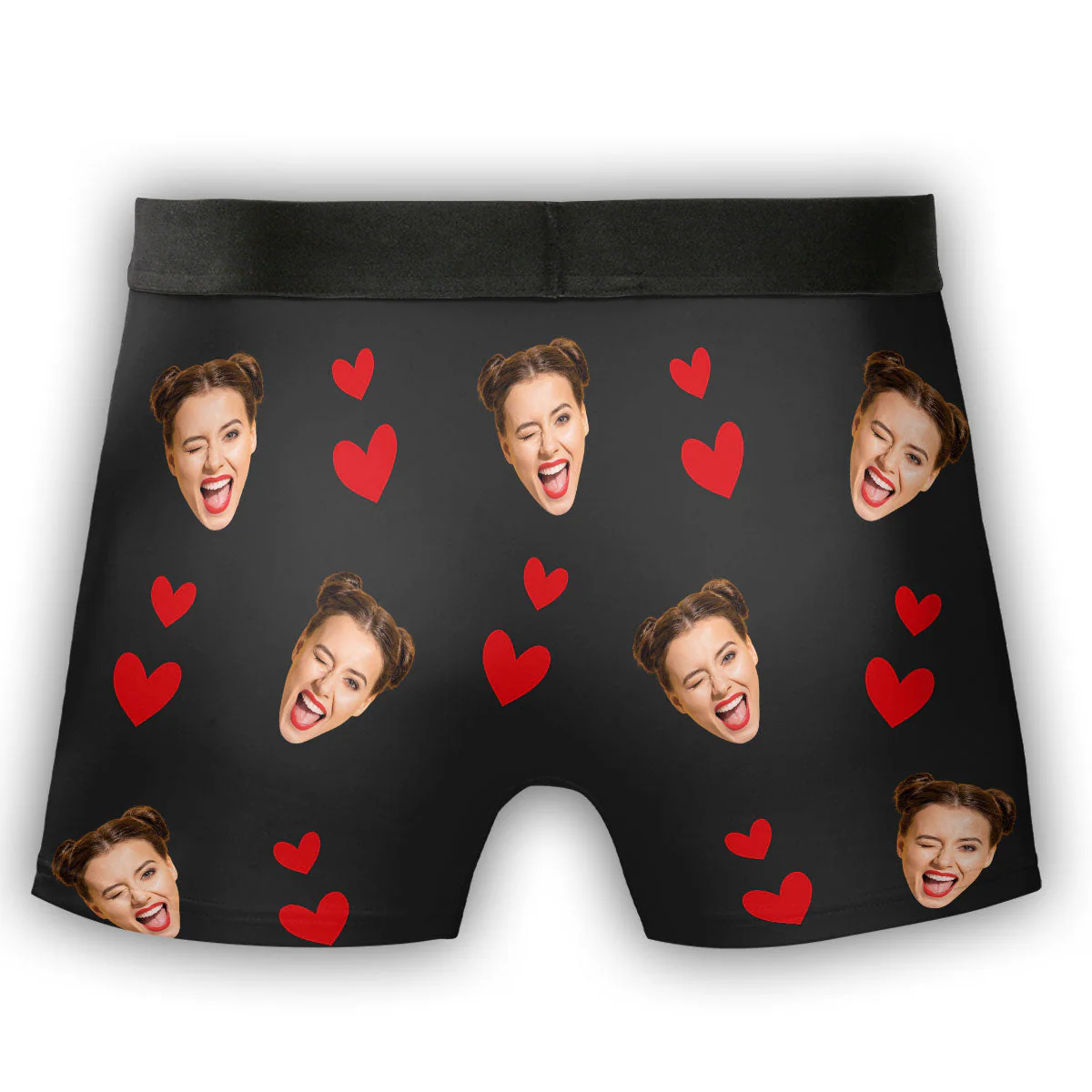 You Purr And I Growl Louder - Personalized Photo Men's Boxer Briefs - Image 2