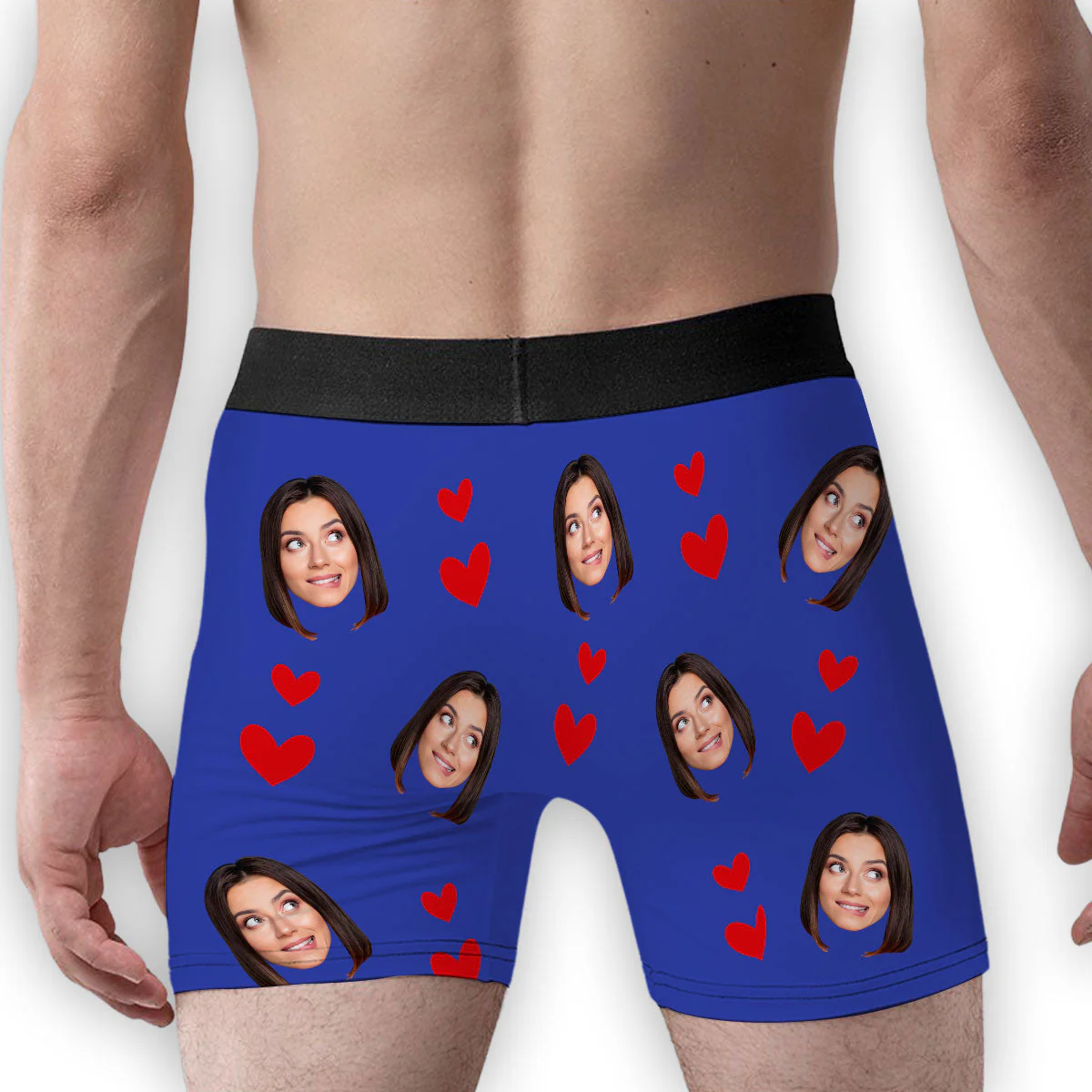 You Purr And I Growl Louder - Personalized Photo Men's Boxer Briefs - Image 3