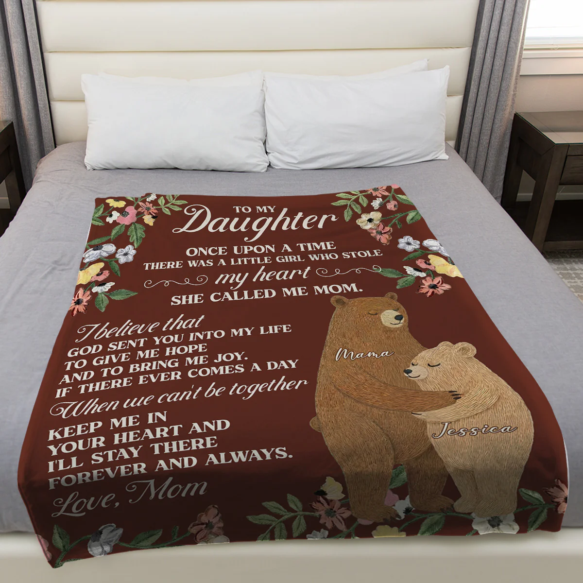 You Stole My Heart - Personalized Custom Fleece Blanket - Image 7