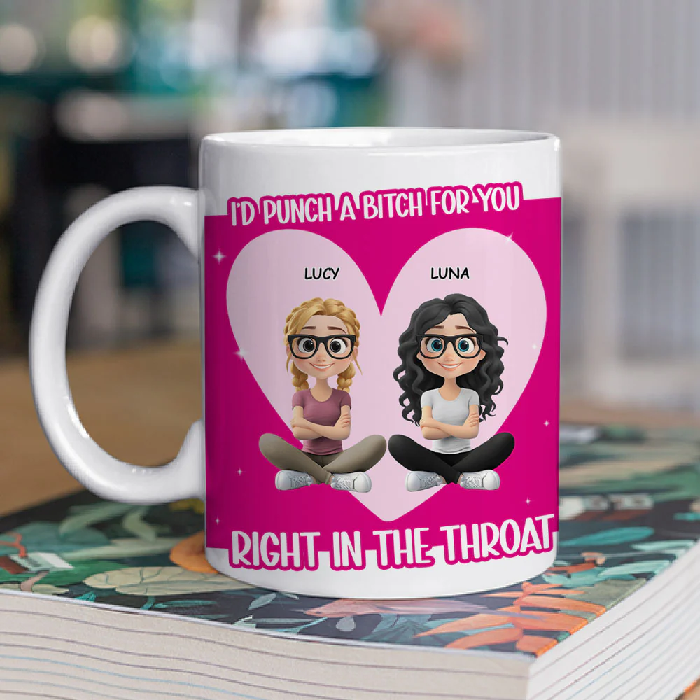 You Will Always Be My Best Friends - Personalized Custom Coffee Mug - Image 2