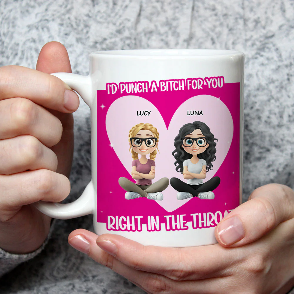 You Will Always Be My Best Friends - Personalized Custom Coffee Mug - Image 3
