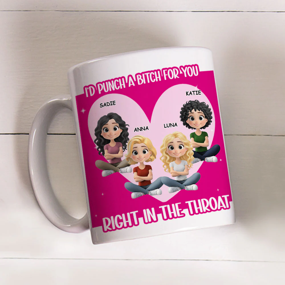 You Will Always Be My Best Friends - Personalized Custom Coffee Mug - Image 4