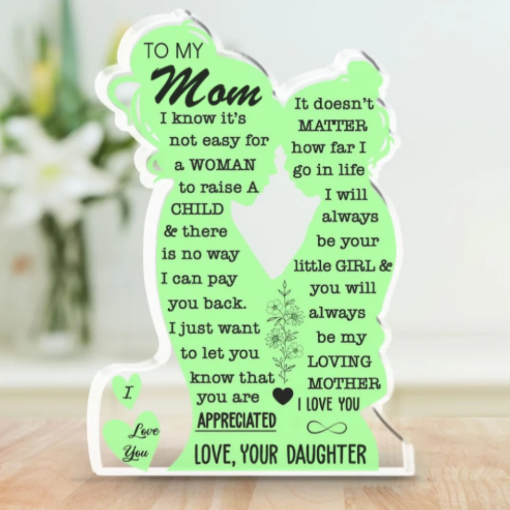 You Will Always Be My Loving Mother - Personalized Custom Acrylic Plaque - Image 6