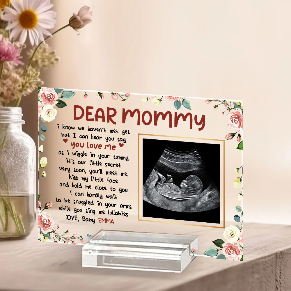 You Will Meet Me Soon - Personalized Custom Acrylic Plaque With Base - Image 3