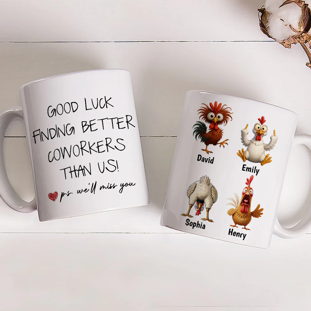 You Will Miss Us - Personalized Custom Coffee Mug - Image 2