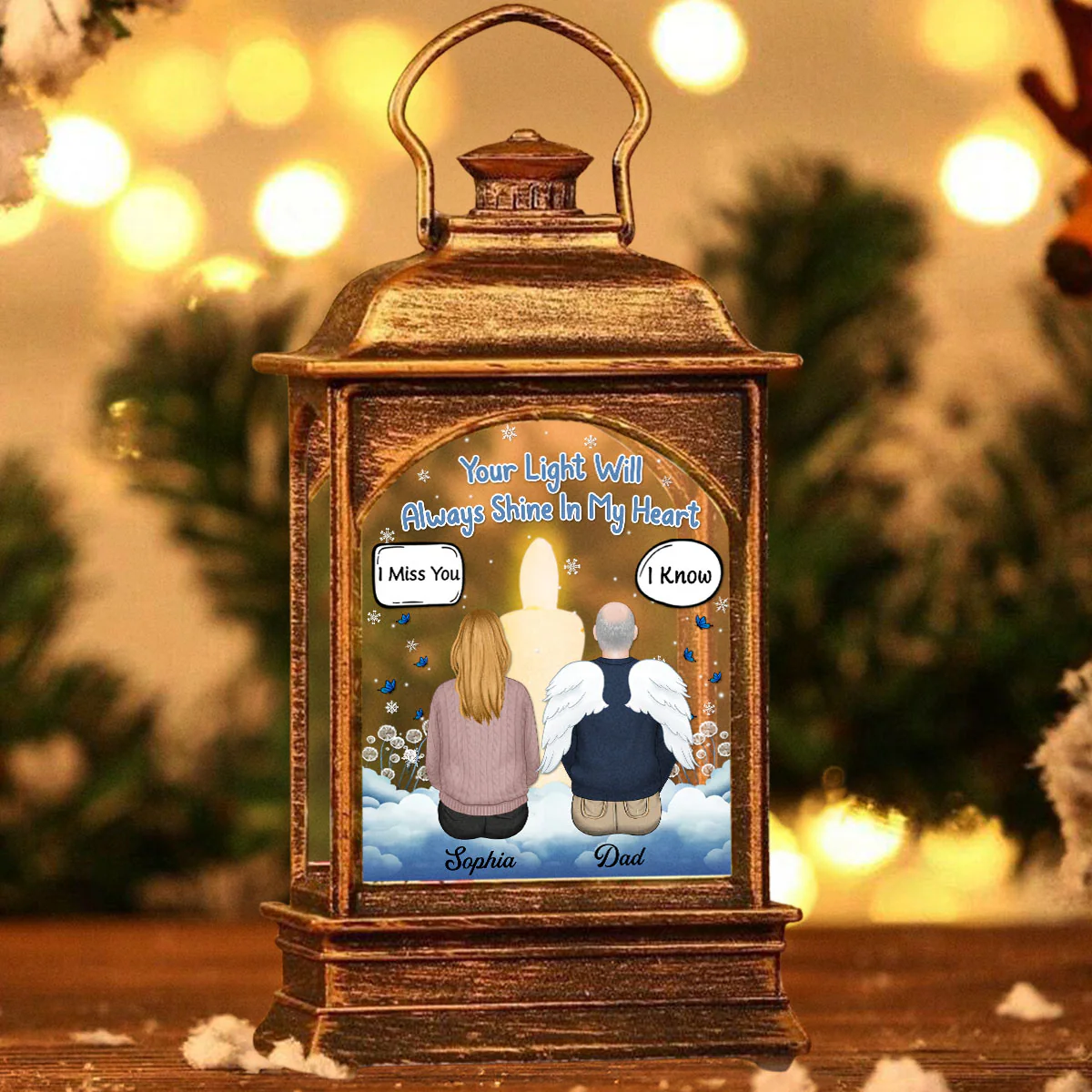 You Would Have Lived Forever - Personalized Custom Christmas Wind Lamp