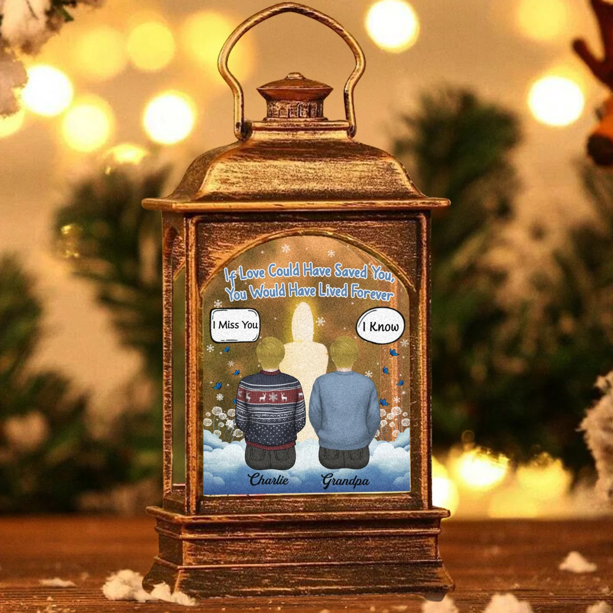 You Would Have Lived Forever - Personalized Custom Christmas Wind Lamp - Image 6