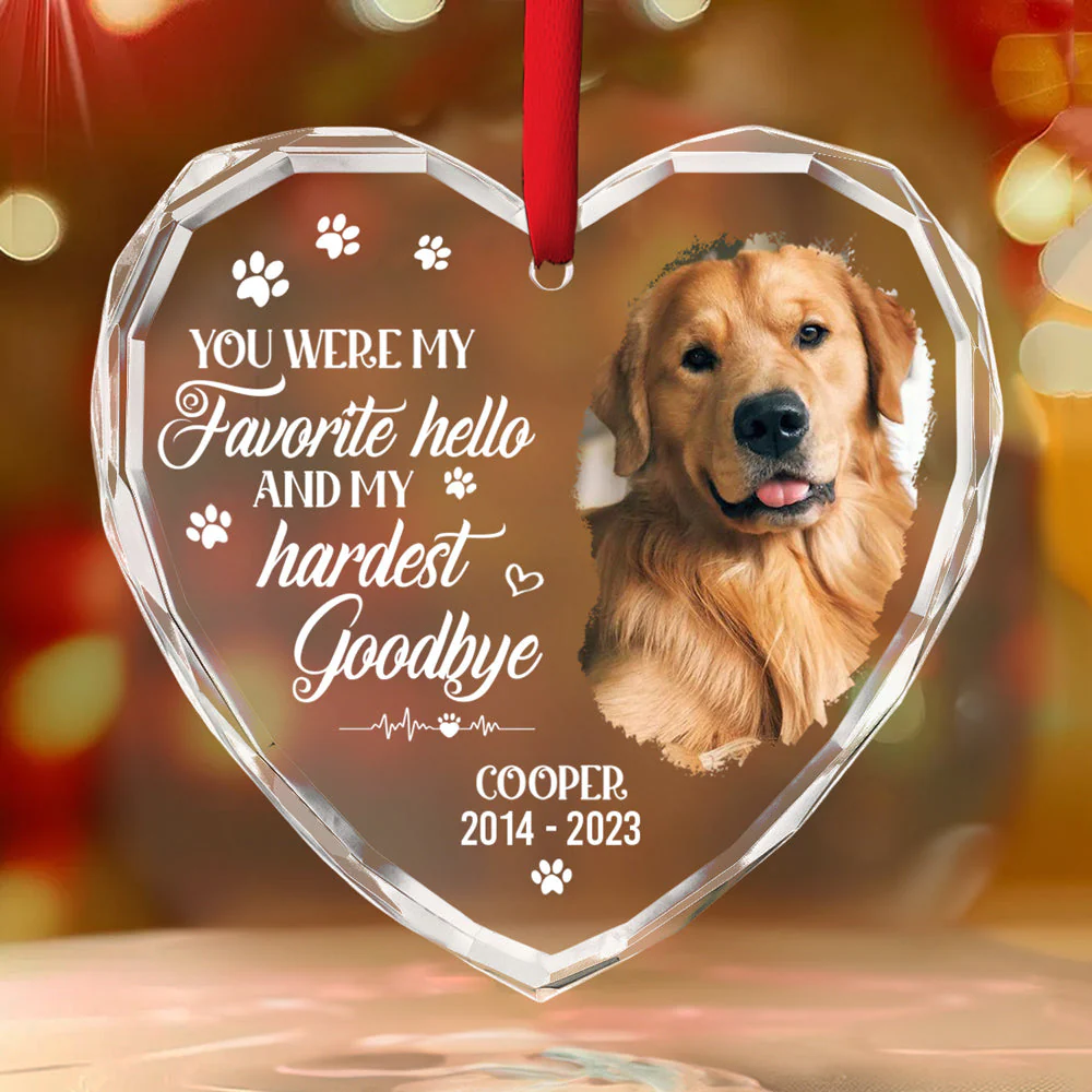 You Would Have Lived Forever - Personalized Custom Glass Ornament - Image 2