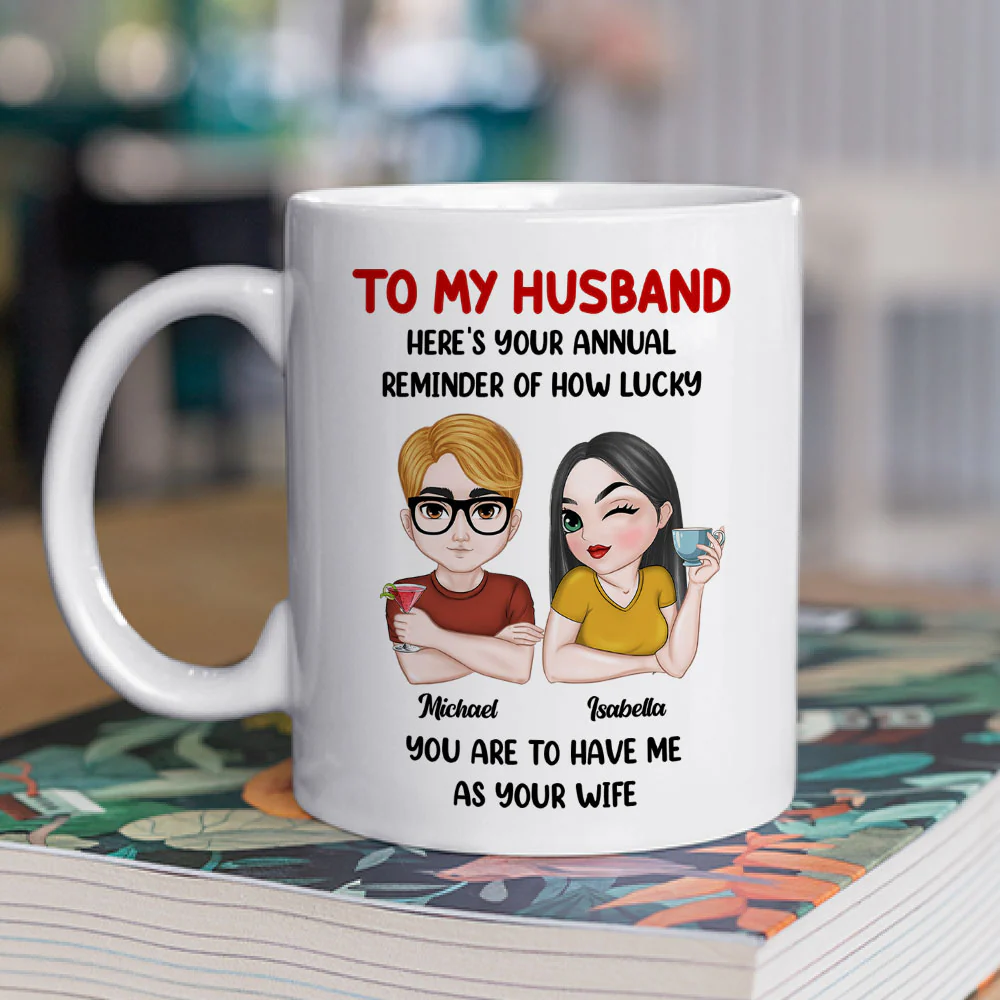 Your Annual Reminder - Personalized Custom Coffee Mug - Image 2