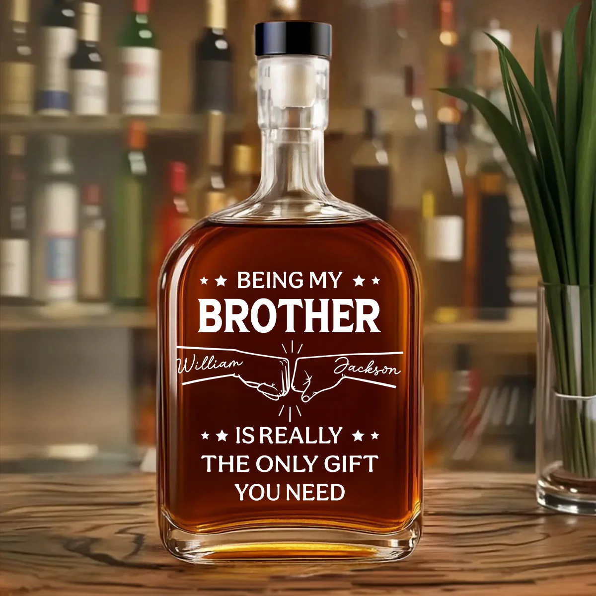 Your Best Gift - Personalized Custom Spirits Decanter - Image 3