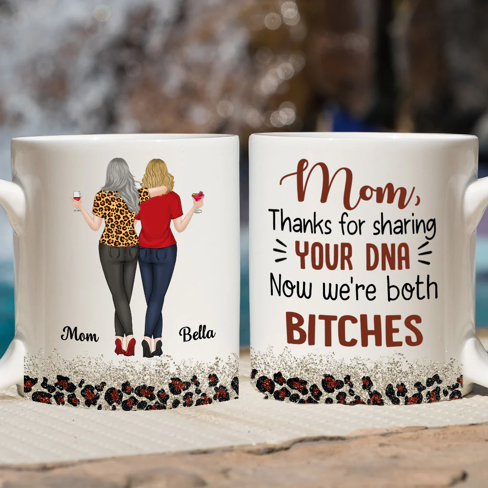 Your DNA - Personalized Custom Coffee Mug - Image 2