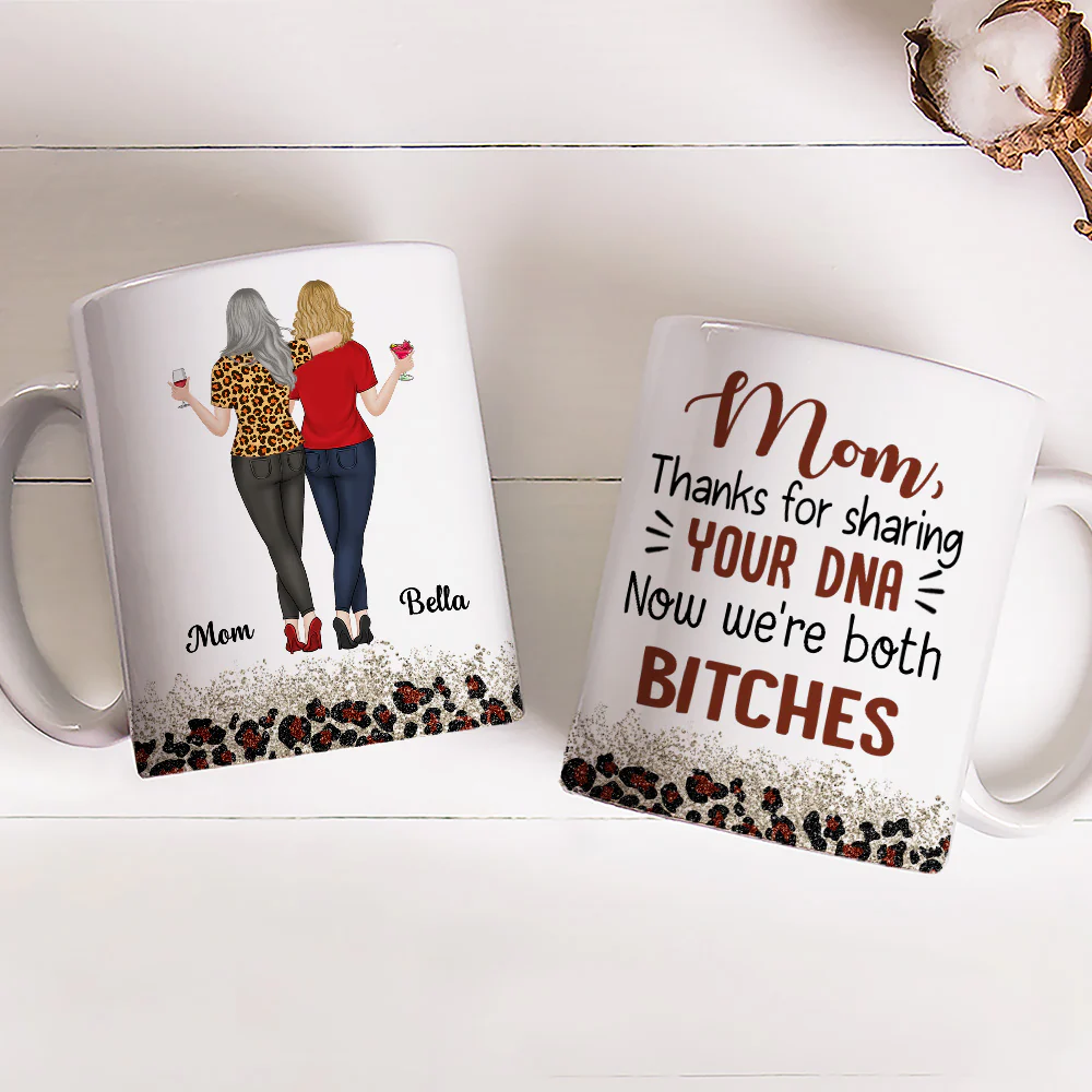 Your DNA - Personalized Custom Coffee Mug - Image 4