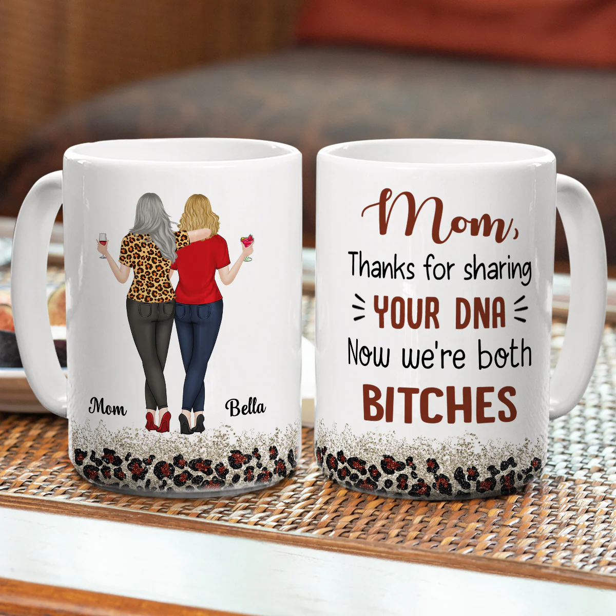 Your DNA - Personalized Custom Coffee Mug - Image 9