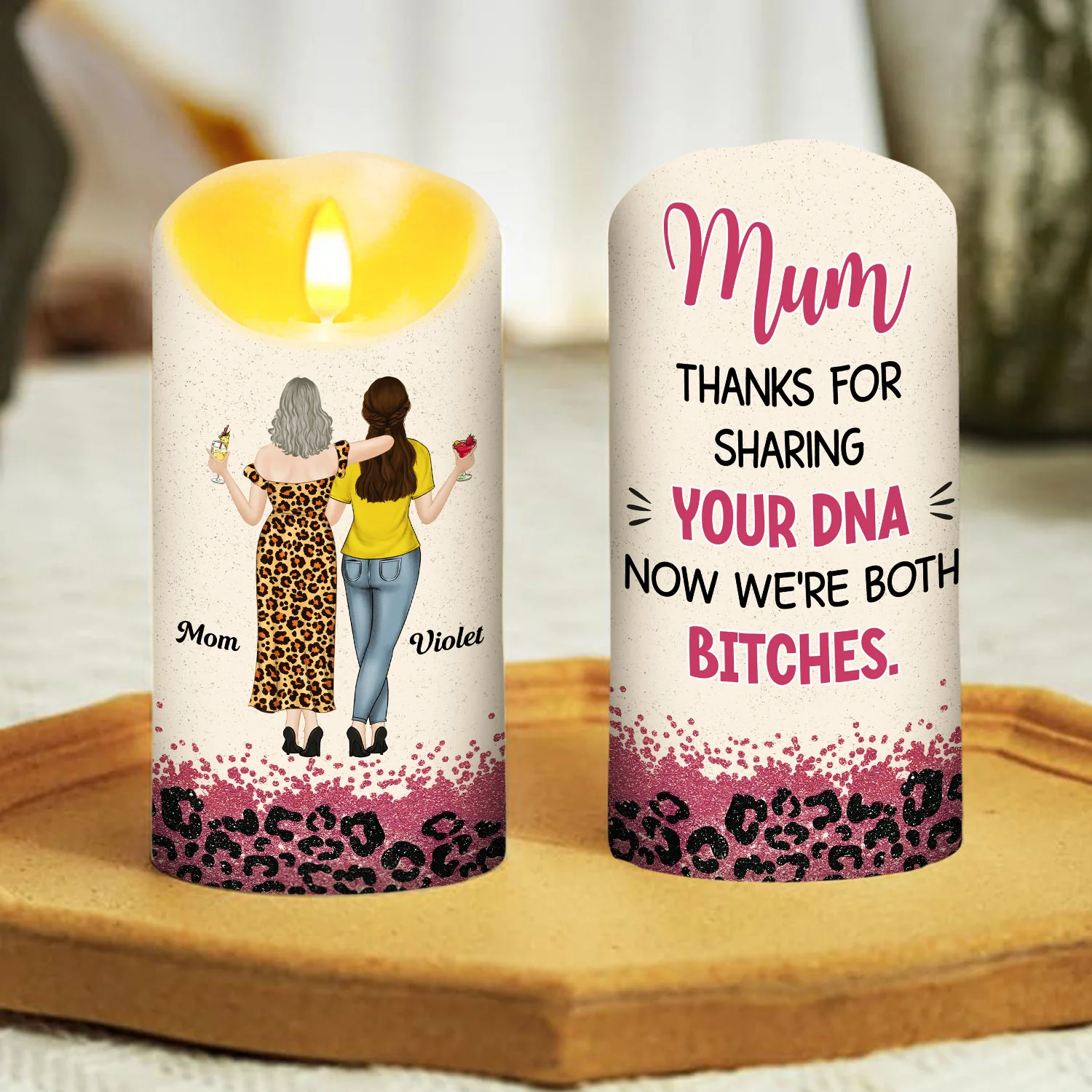 Your DNA - Personalized Custom LED Candle - Image 3