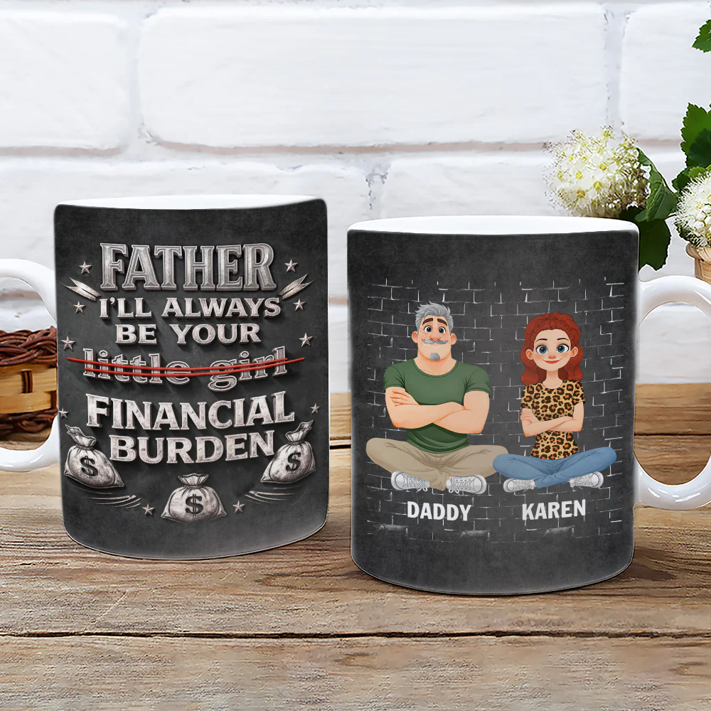 Your Financial Burden - Personalized Custom 3D Effect Mug - Image 4