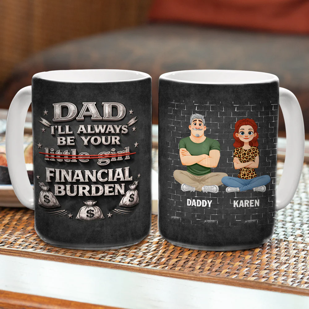 Your Financial Burden - Personalized Custom 3D Effect Mug - Image 5