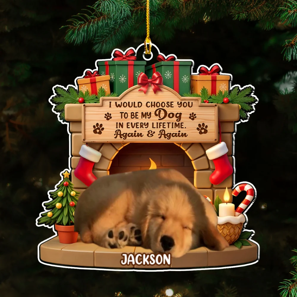 Your Forever Home Photo - Personalized Custom Acrylic Ornament - Image 5