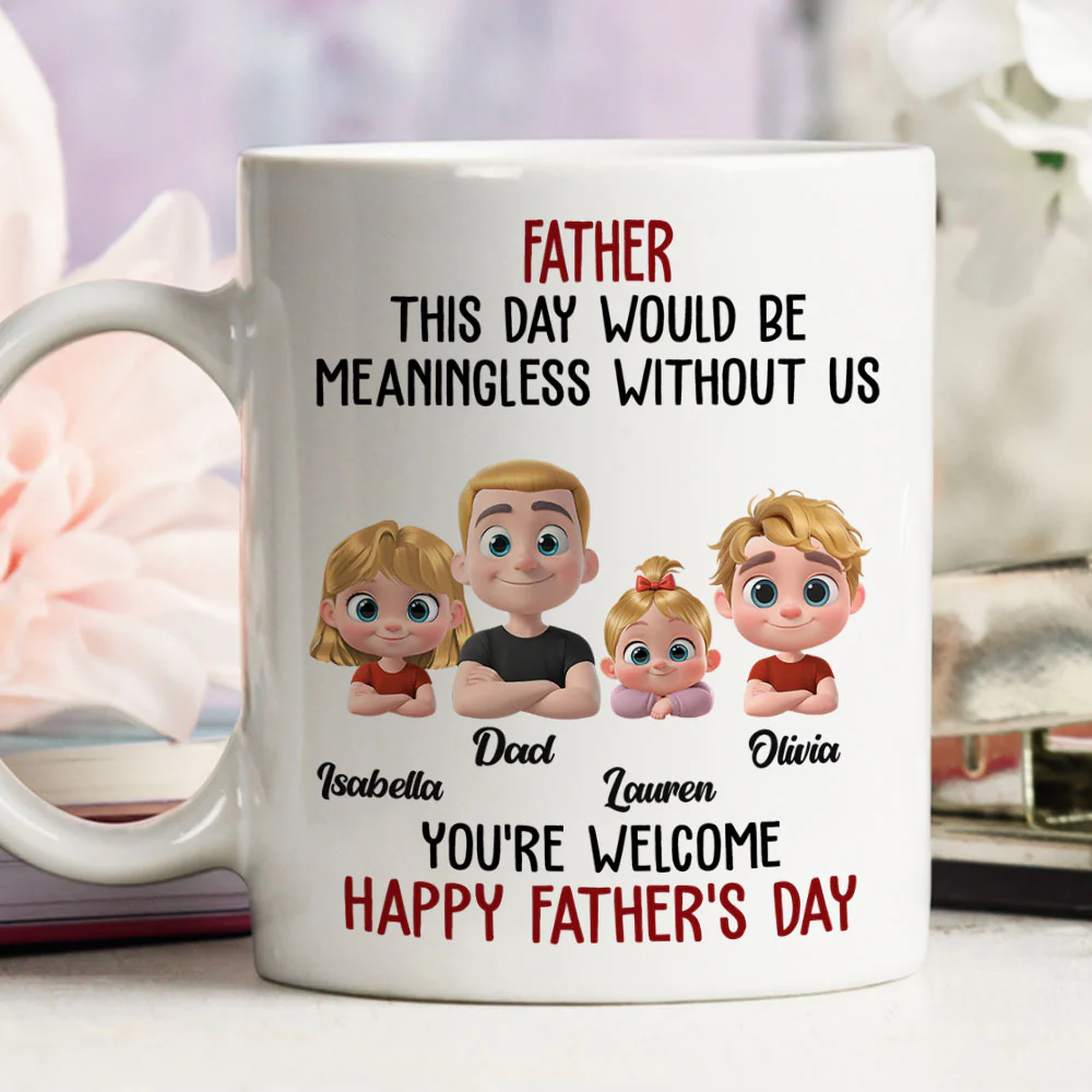Your Kids - Personalized Custom Coffee Mug - Image 3