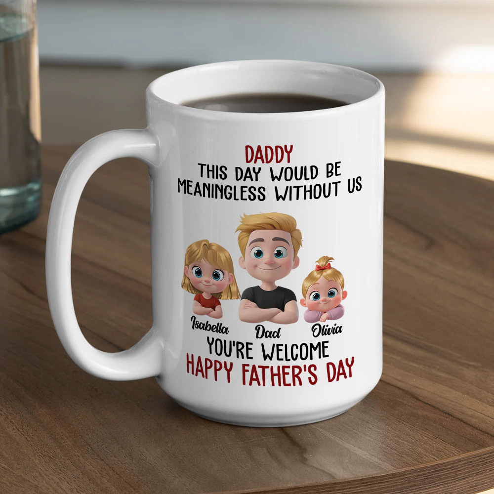 Your Kids - Personalized Custom Coffee Mug - Image 4