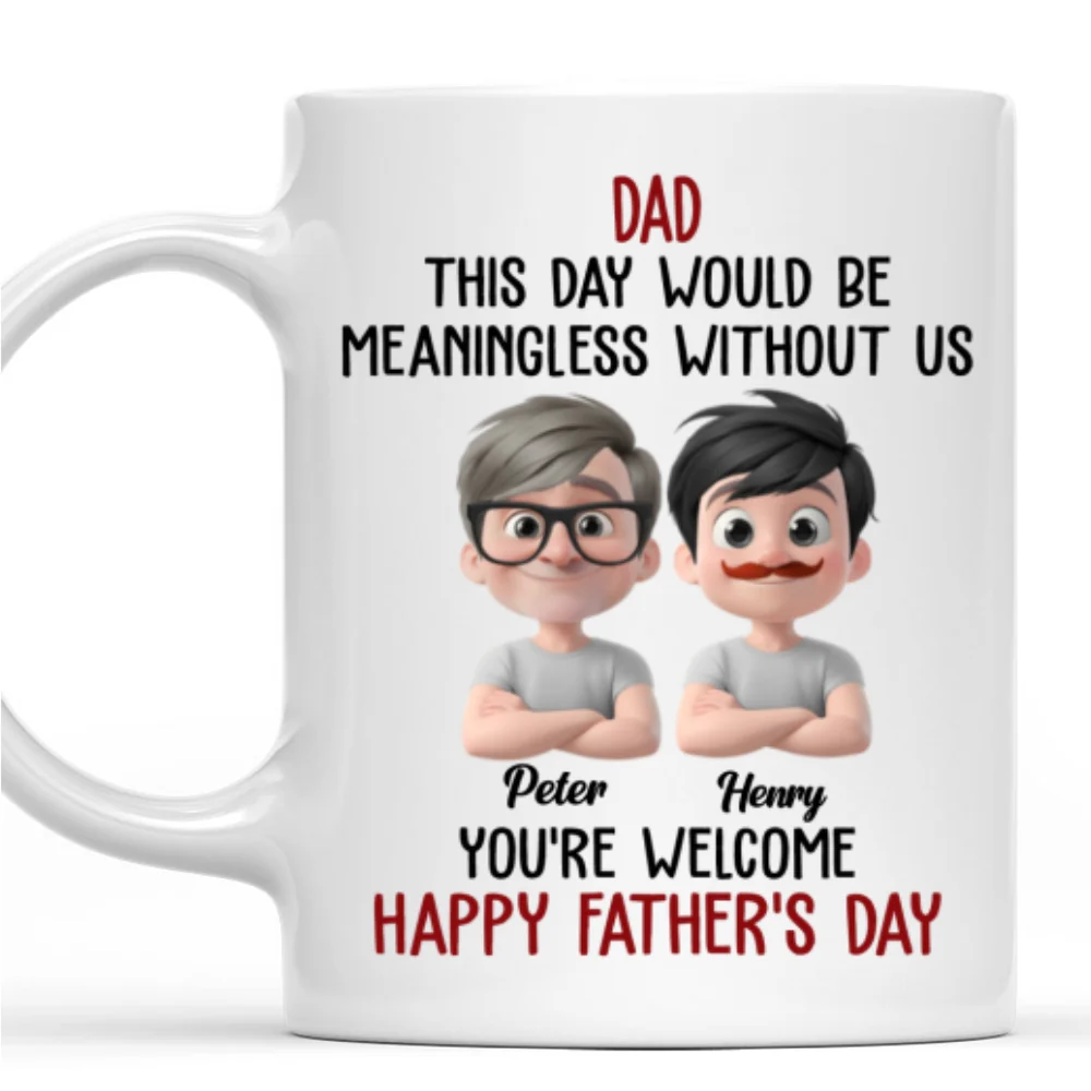 Your Kids - Personalized Custom Coffee Mug - Image 7
