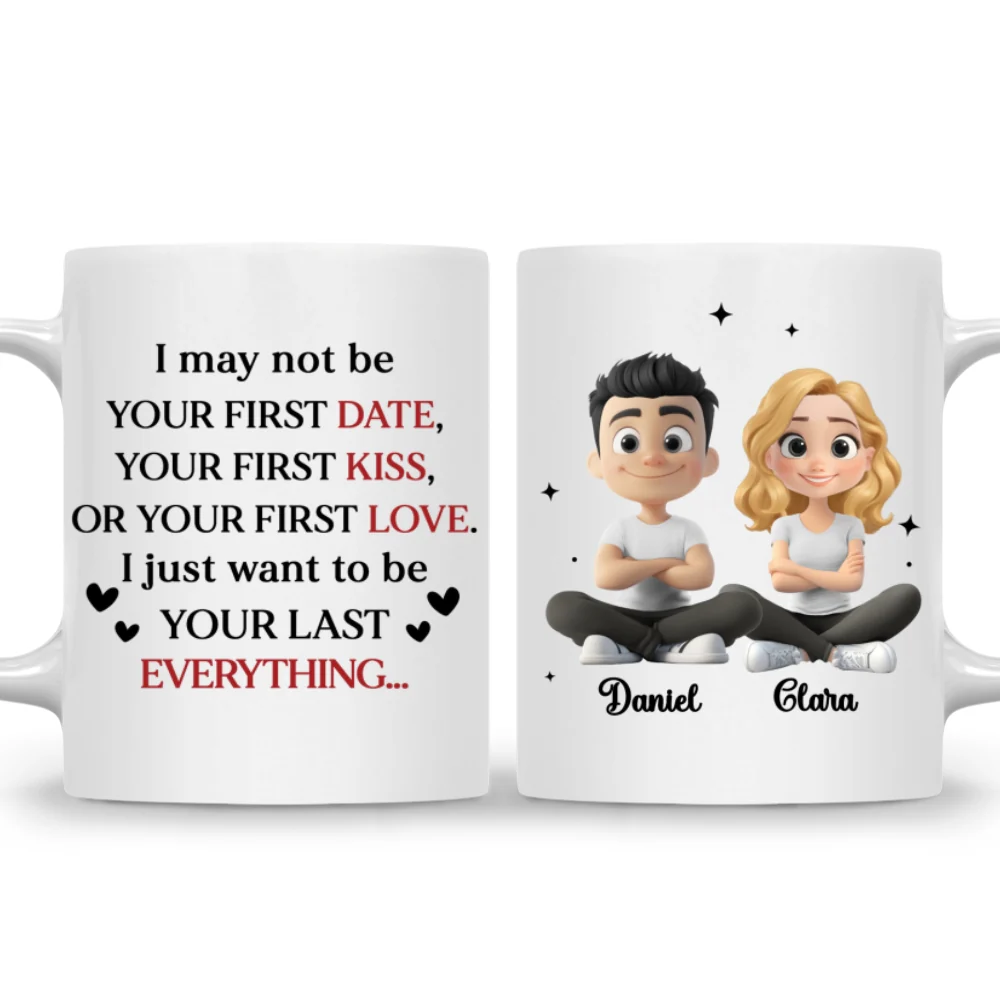 Your Last Everything Couple - Personalized Custom Coffee Mug - Image 10