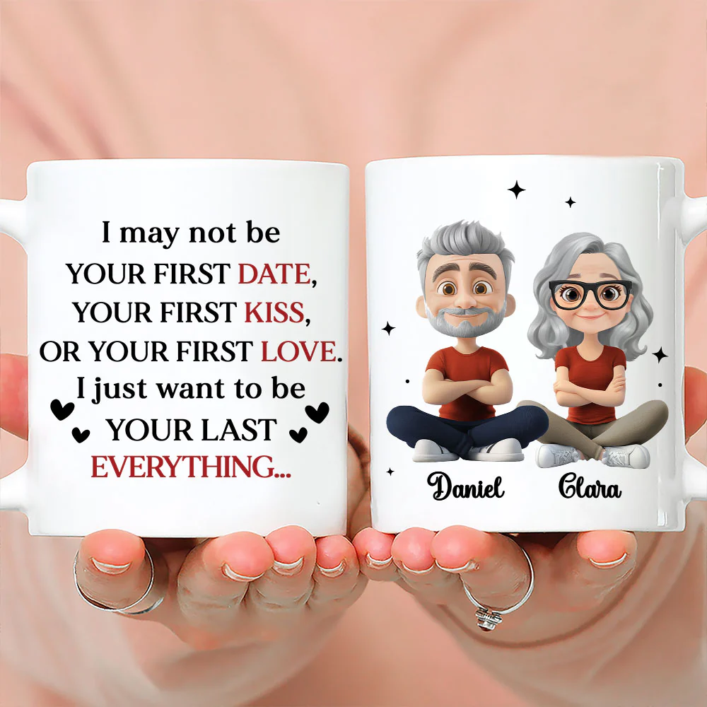 Your Last Everything Couple - Personalized Custom Coffee Mug - Image 3