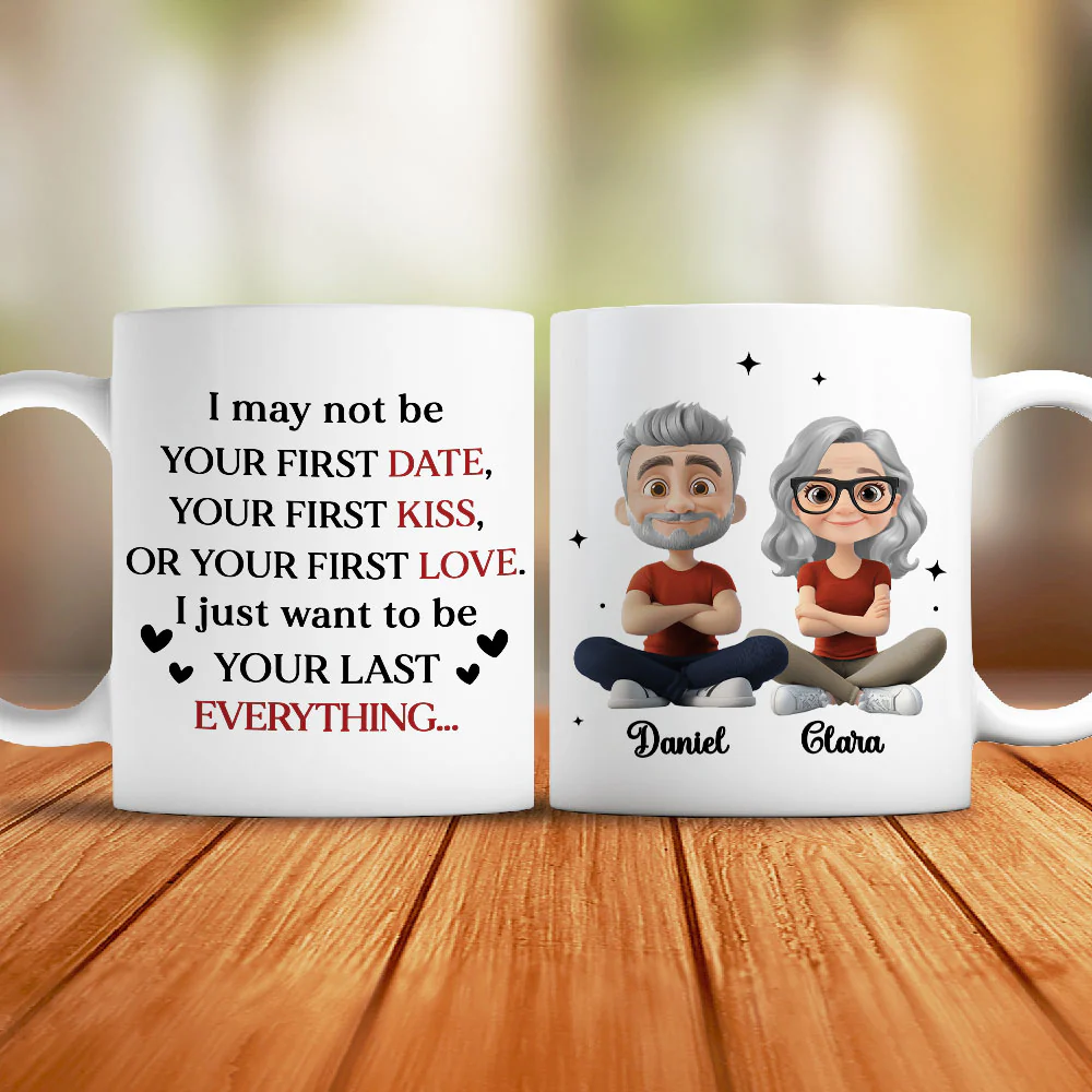 Your Last Everything Couple - Personalized Custom Coffee Mug - Image 4