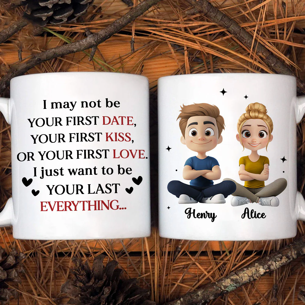 Your Last Everything Couple - Personalized Custom Coffee Mug - Image 5