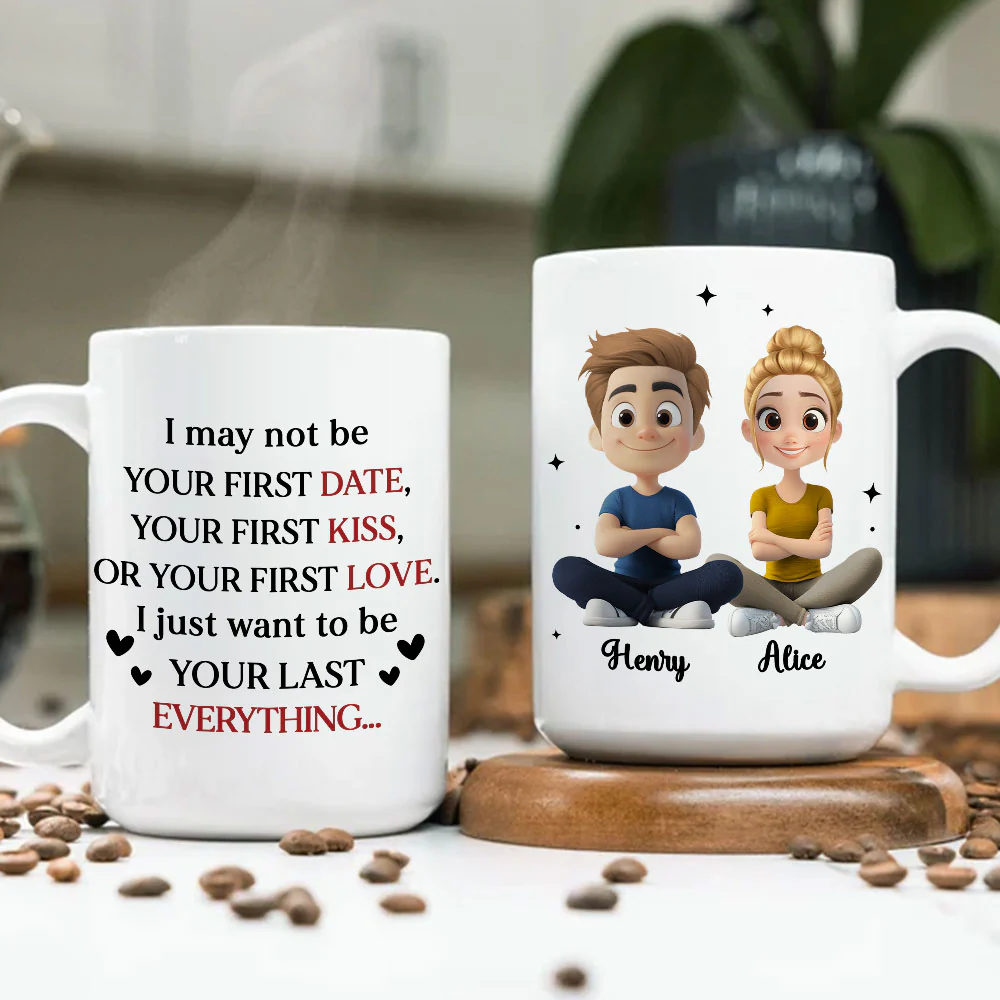 Your Last Everything Couple - Personalized Custom Coffee Mug - Image 8