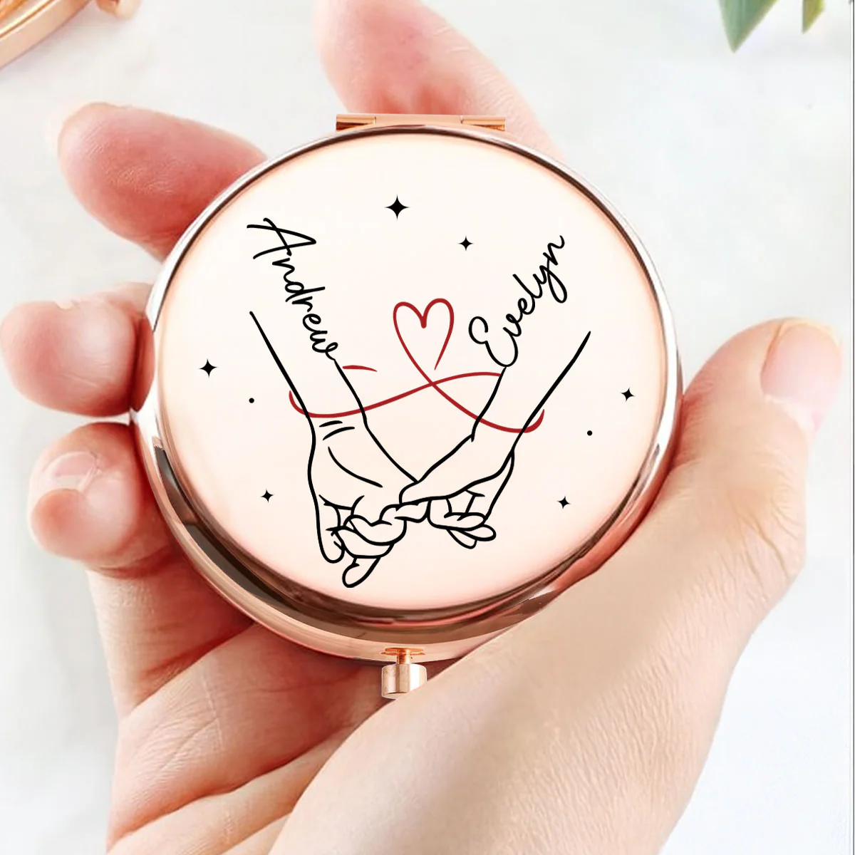 Your Last Everything - Personalized Custom Compact Mirror - Image 3