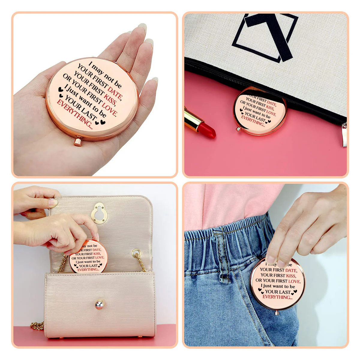 Your Last Everything - Personalized Custom Compact Mirror - Image 4