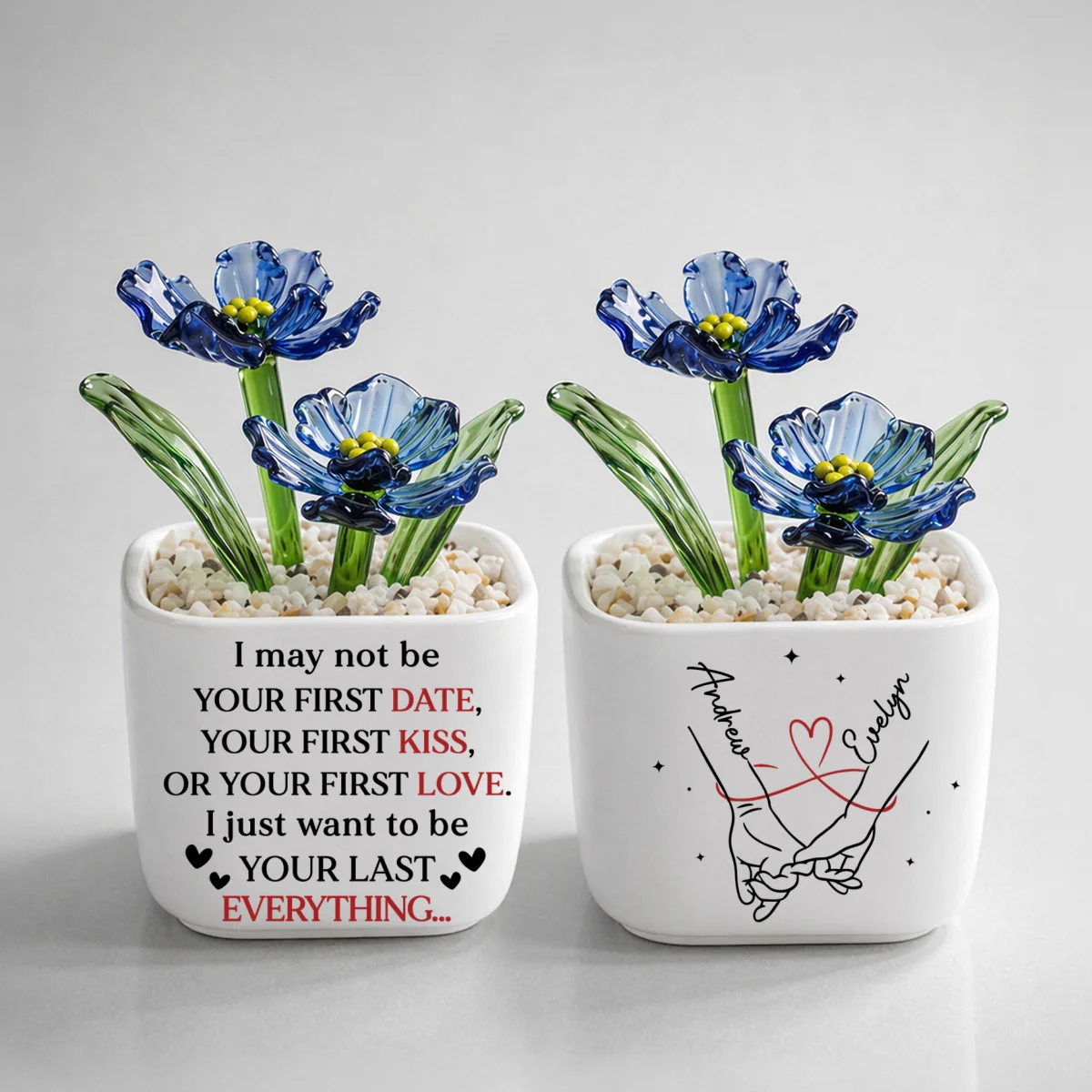 Your Last Everything - Personalized Custom Glass Birth Month Flower - Image 20