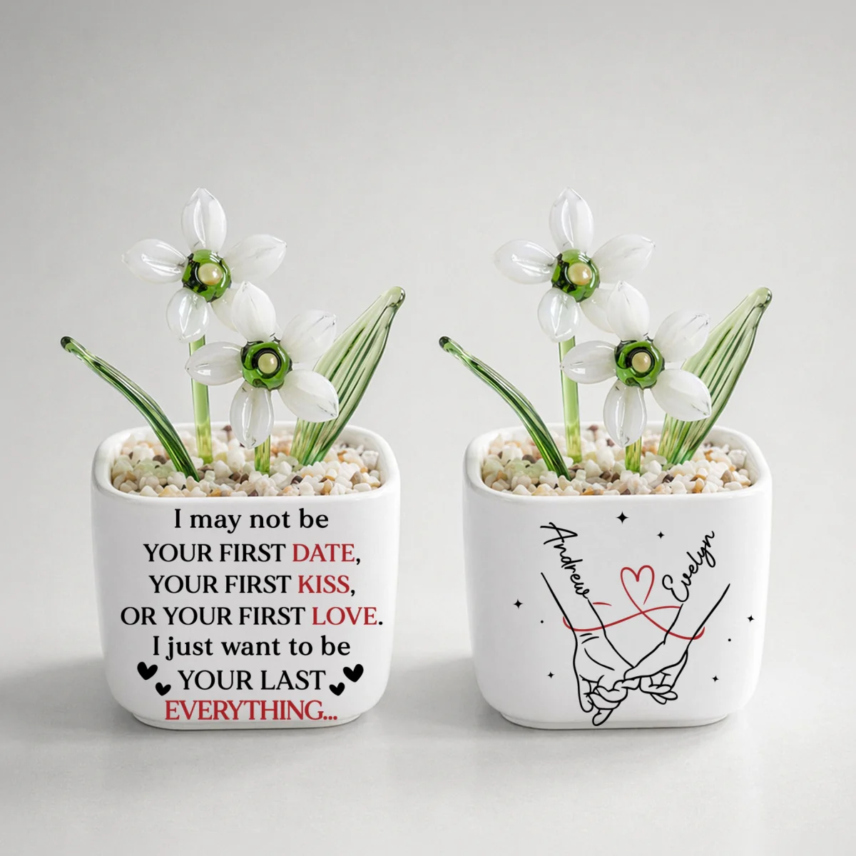 Your Last Everything - Personalized Custom Glass Birth Month Flower - Image 21