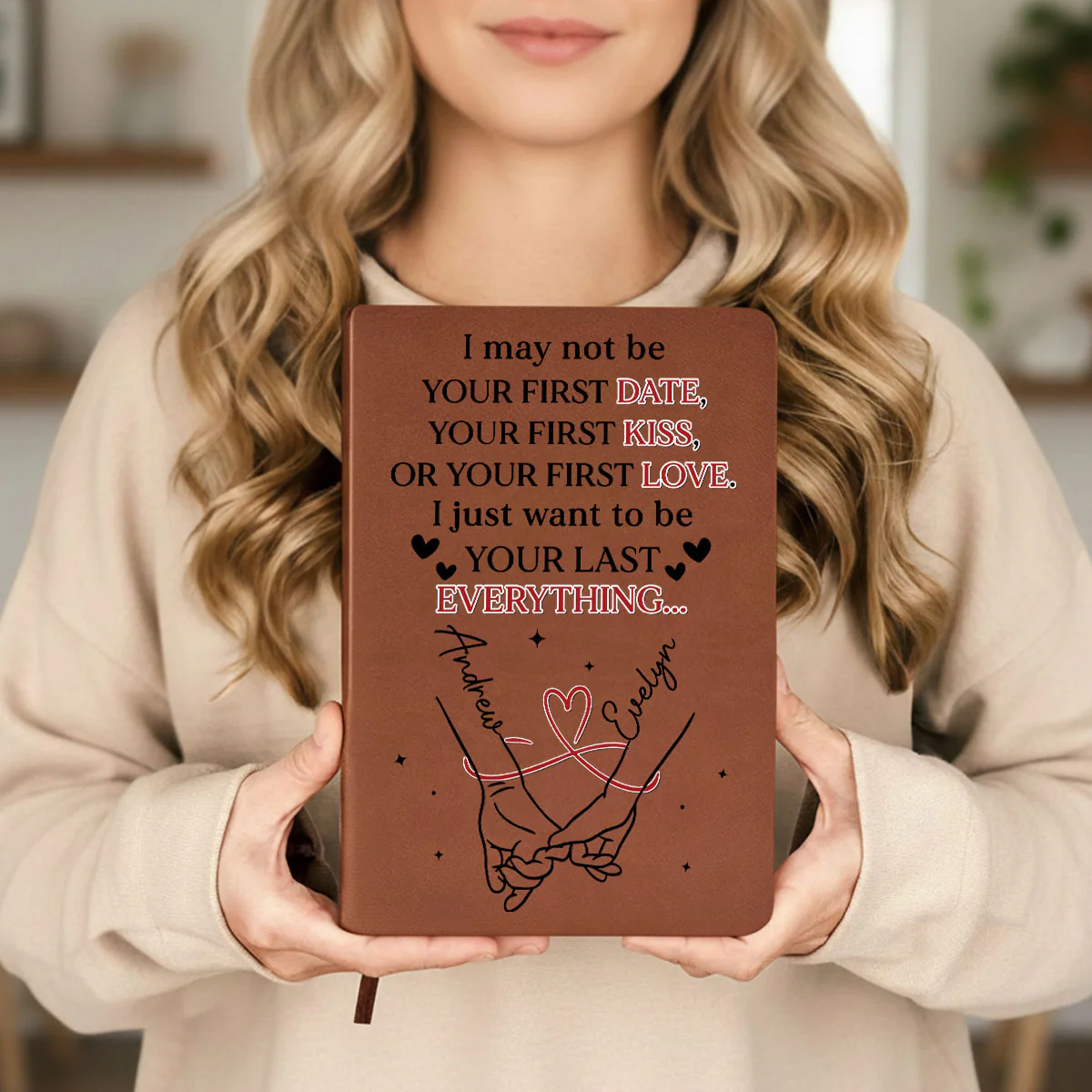 Your Last Everything - Personalized Custom Leather Journal - Image 3