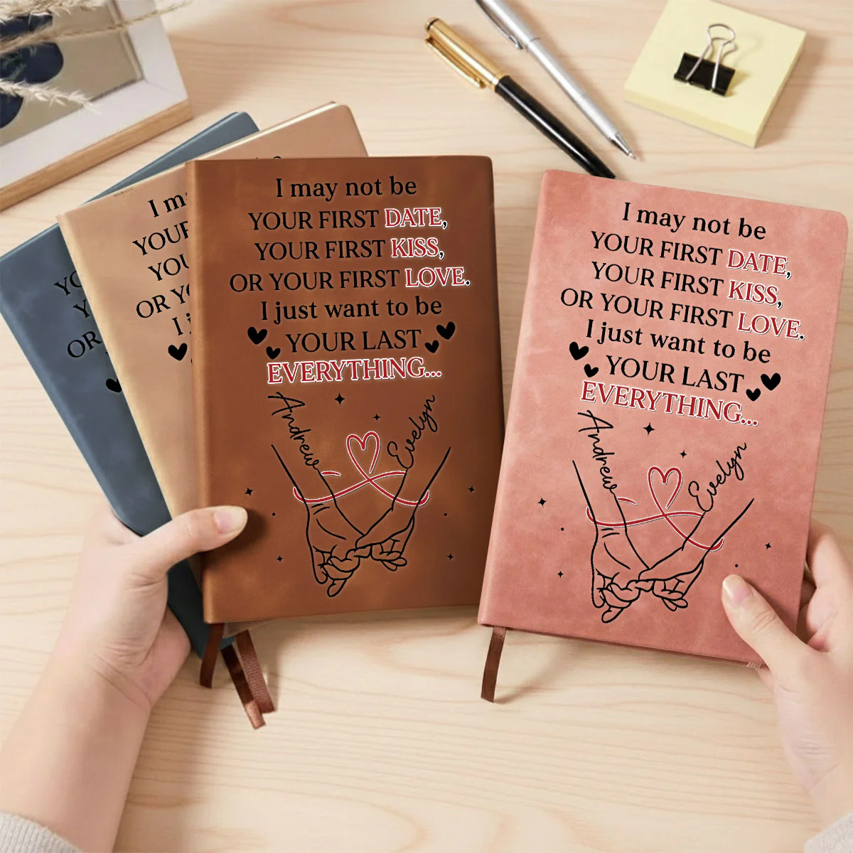 Your Last Everything - Personalized Custom Leather Journal - Image 4