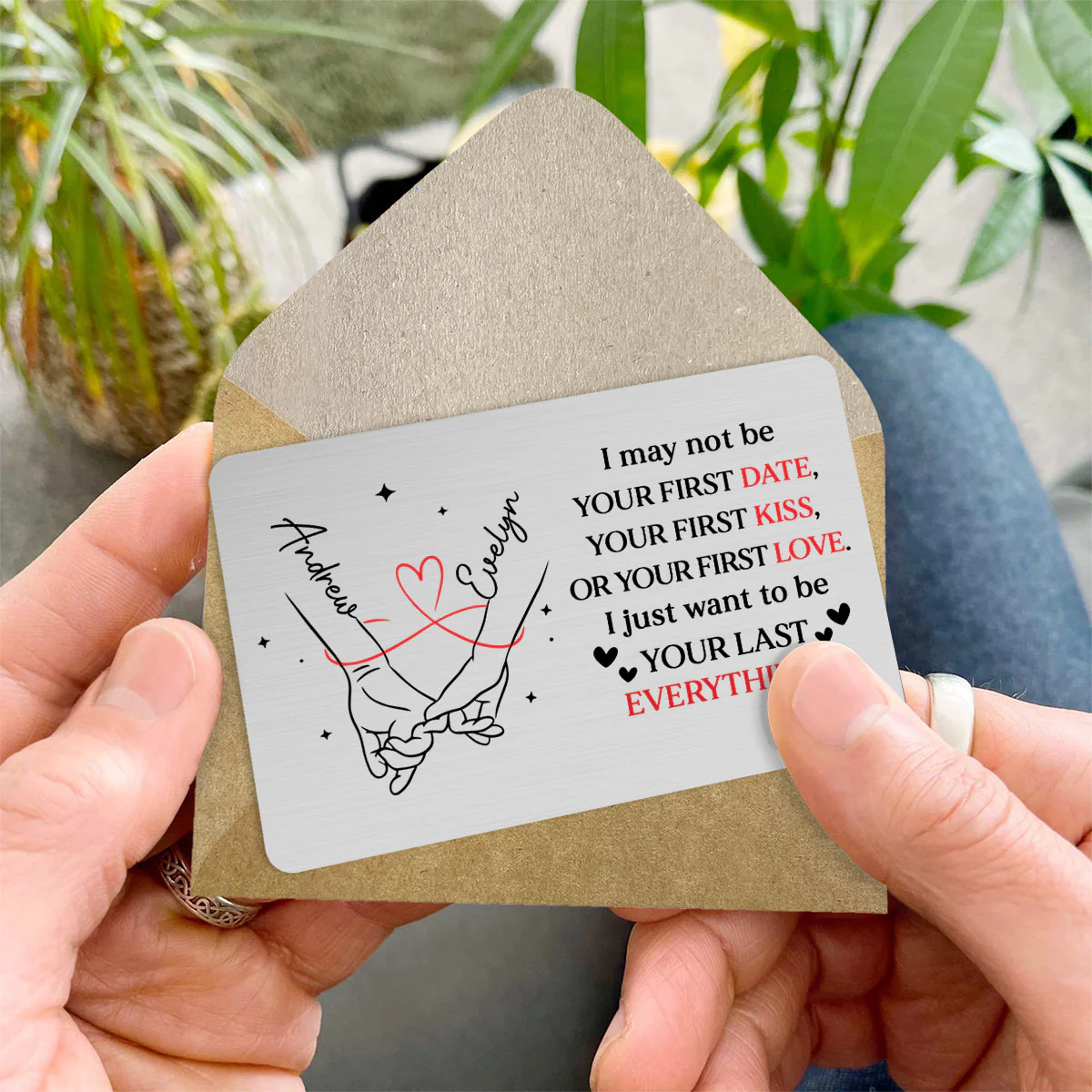 Your Last Everything - Personalized Custom Wallet Card - Image 3