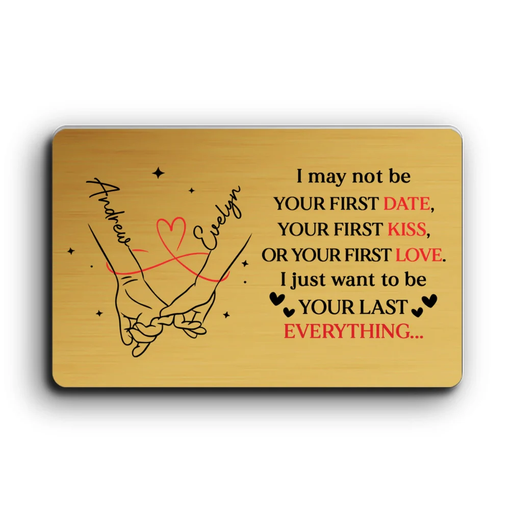 Your Last Everything - Personalized Custom Wallet Card - Image 8