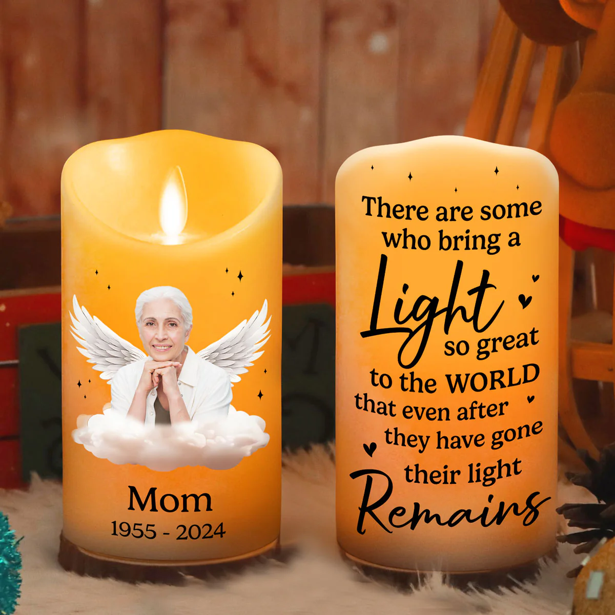 Your Light - Personalized Custom LED Candle - Image 4