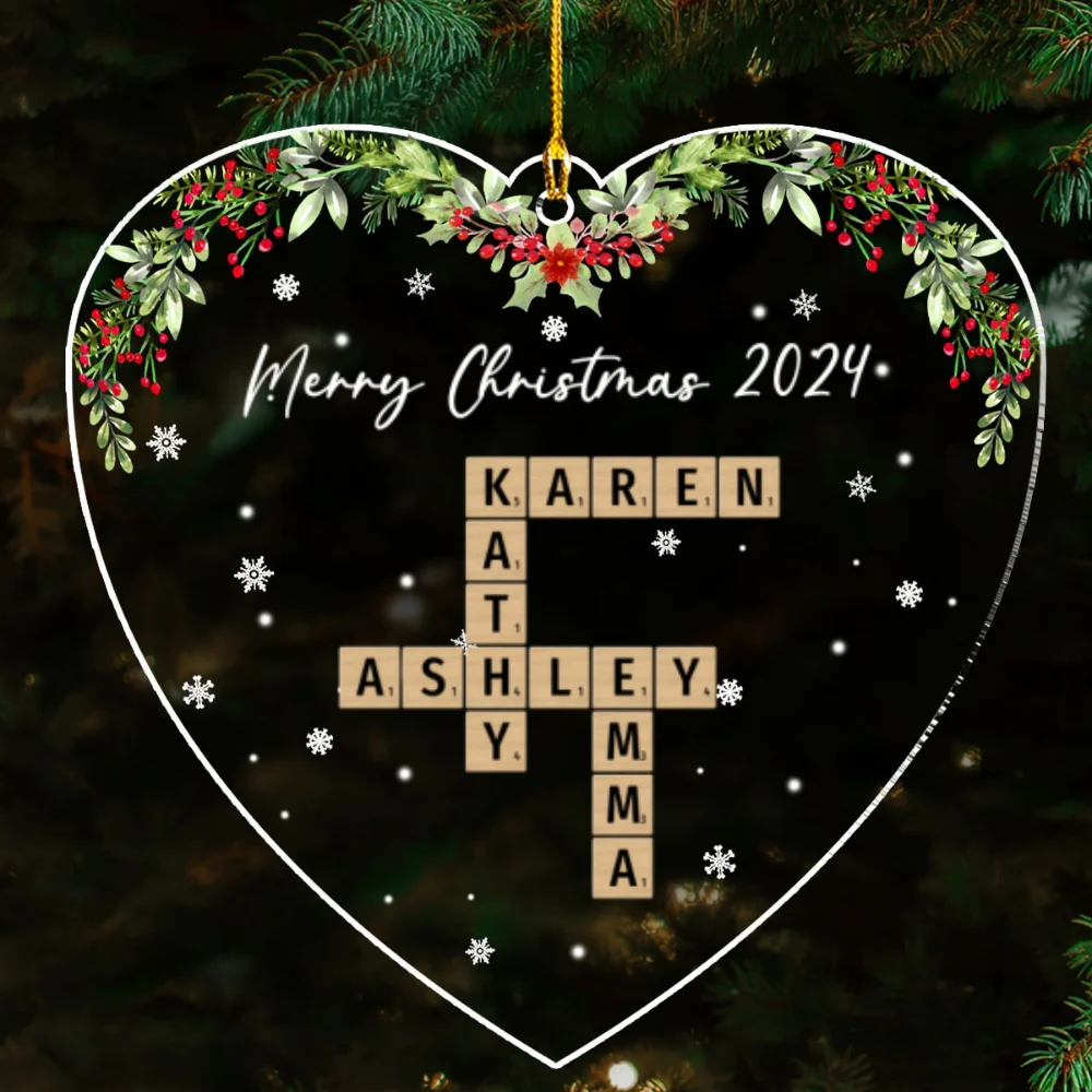Your Love Melts My Heart - Personalized Custom Acrylic Ornament - Image 5