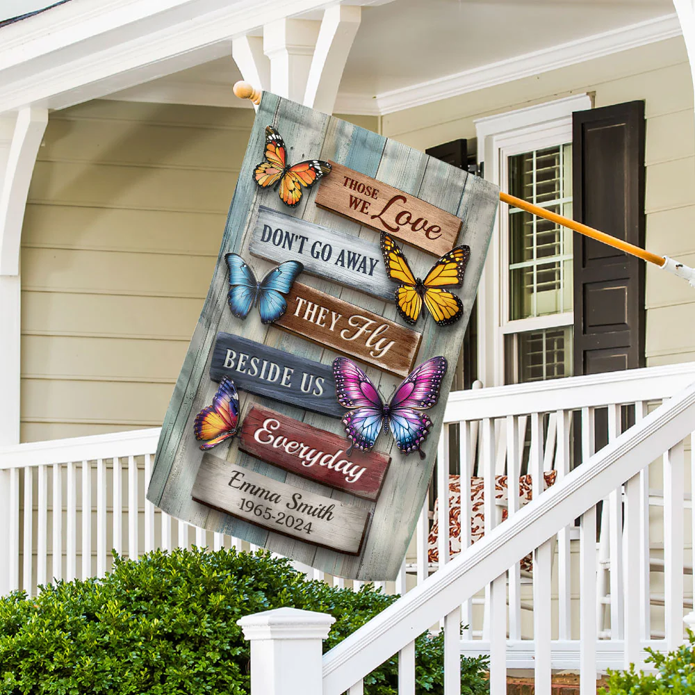 Your Love Will Always Be Our Guide - Personalized Custom Flag - Image 5