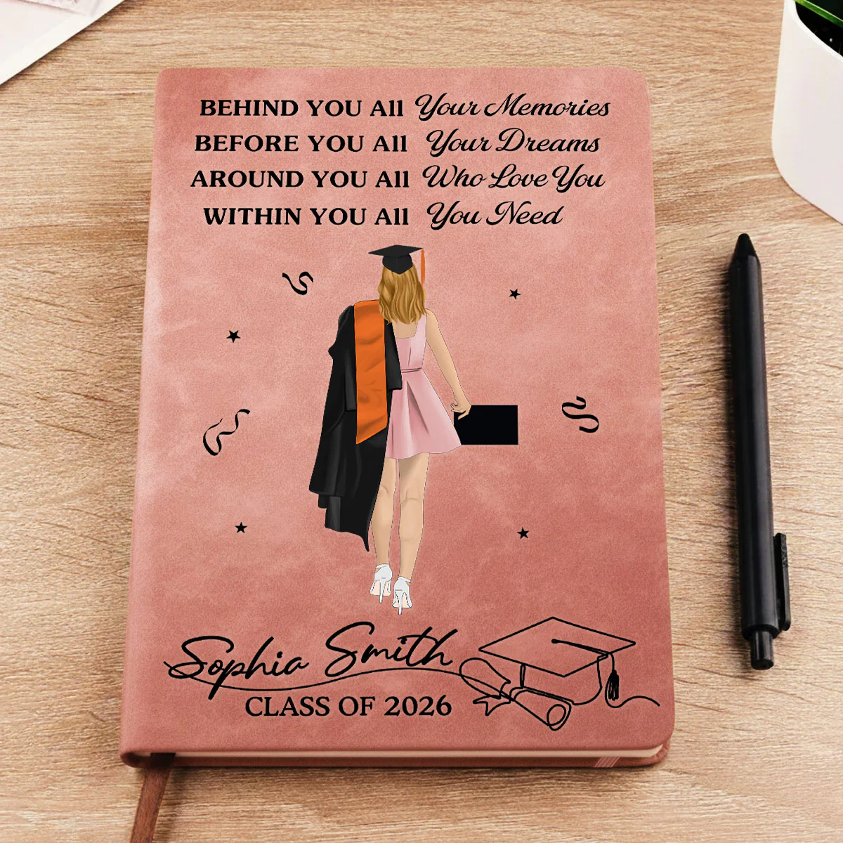 Your Memories - Personalized Custom Leather Journal - Image 3