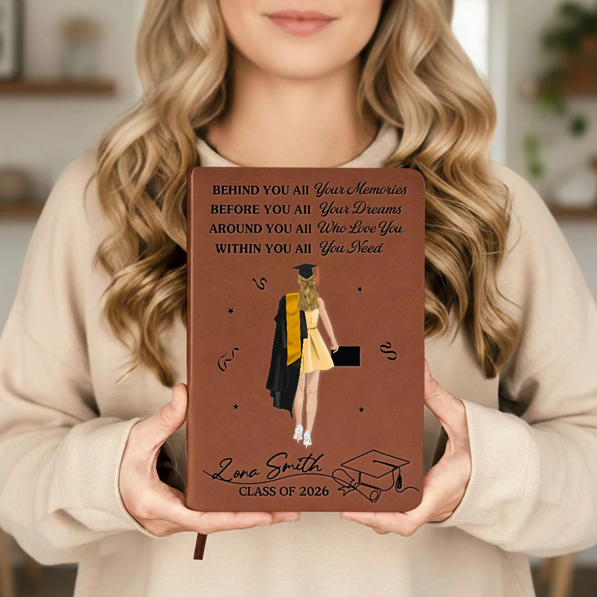 Your Memories - Personalized Custom Leather Journal - Image 5