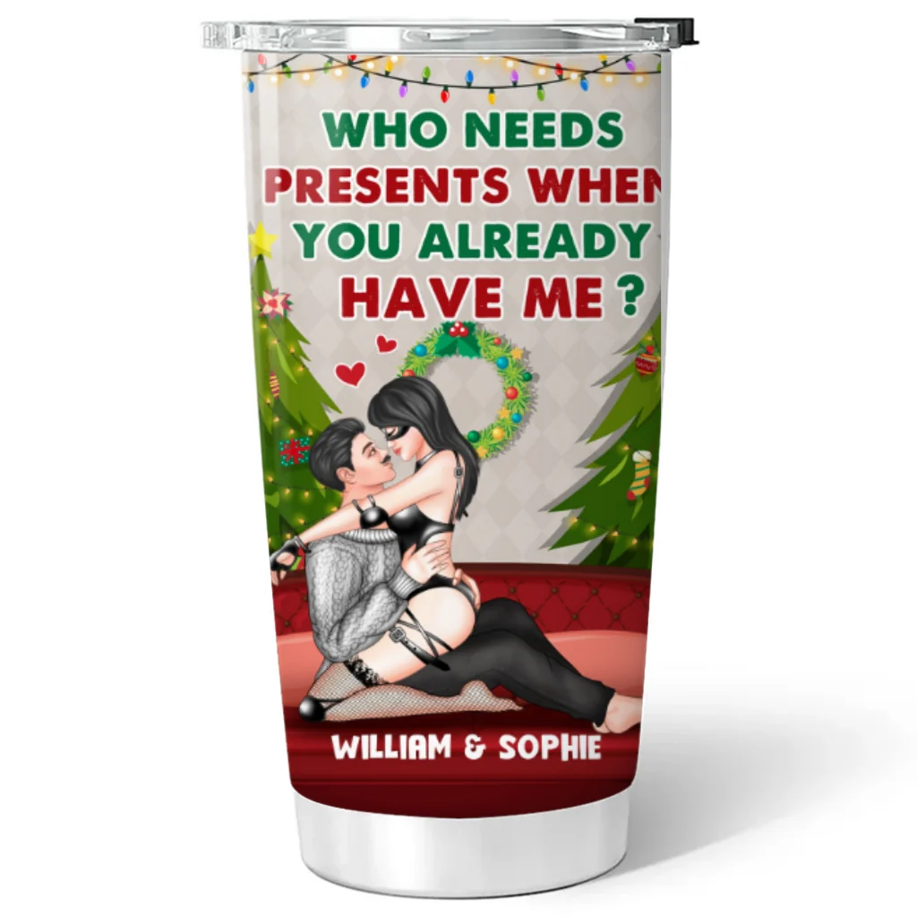 Your Present - Personalized Custom Tumbler - Image 6