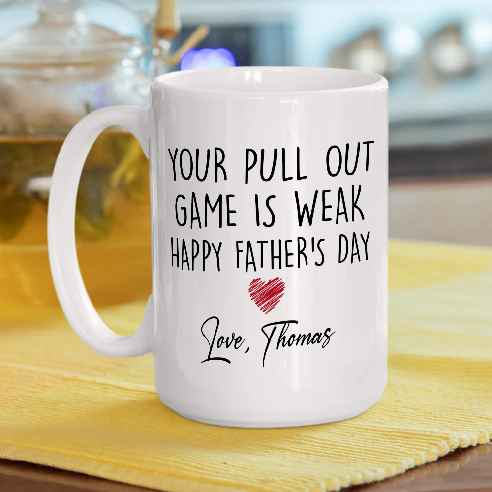 Your Pull Out Game - Personalized Custom Coffee Mug - Image 5