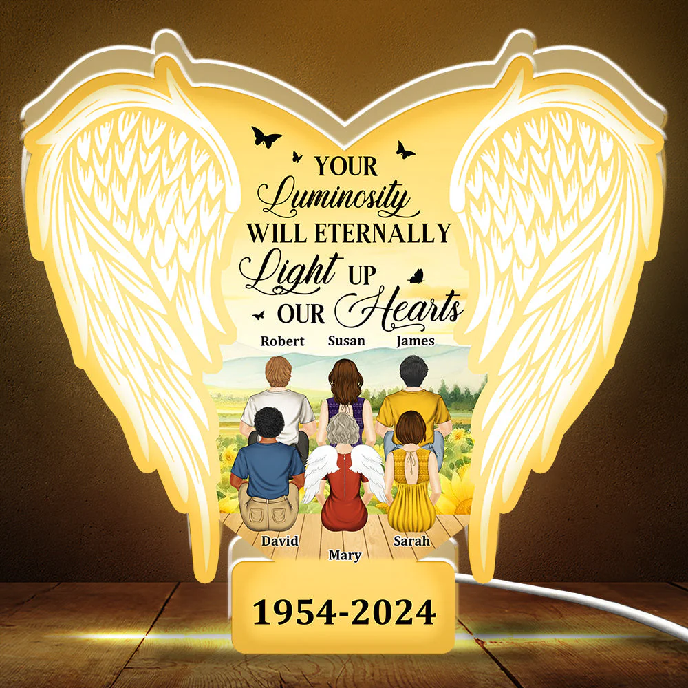 Your Radiance Will Forever Glow - Personalized Light Box - Image 5