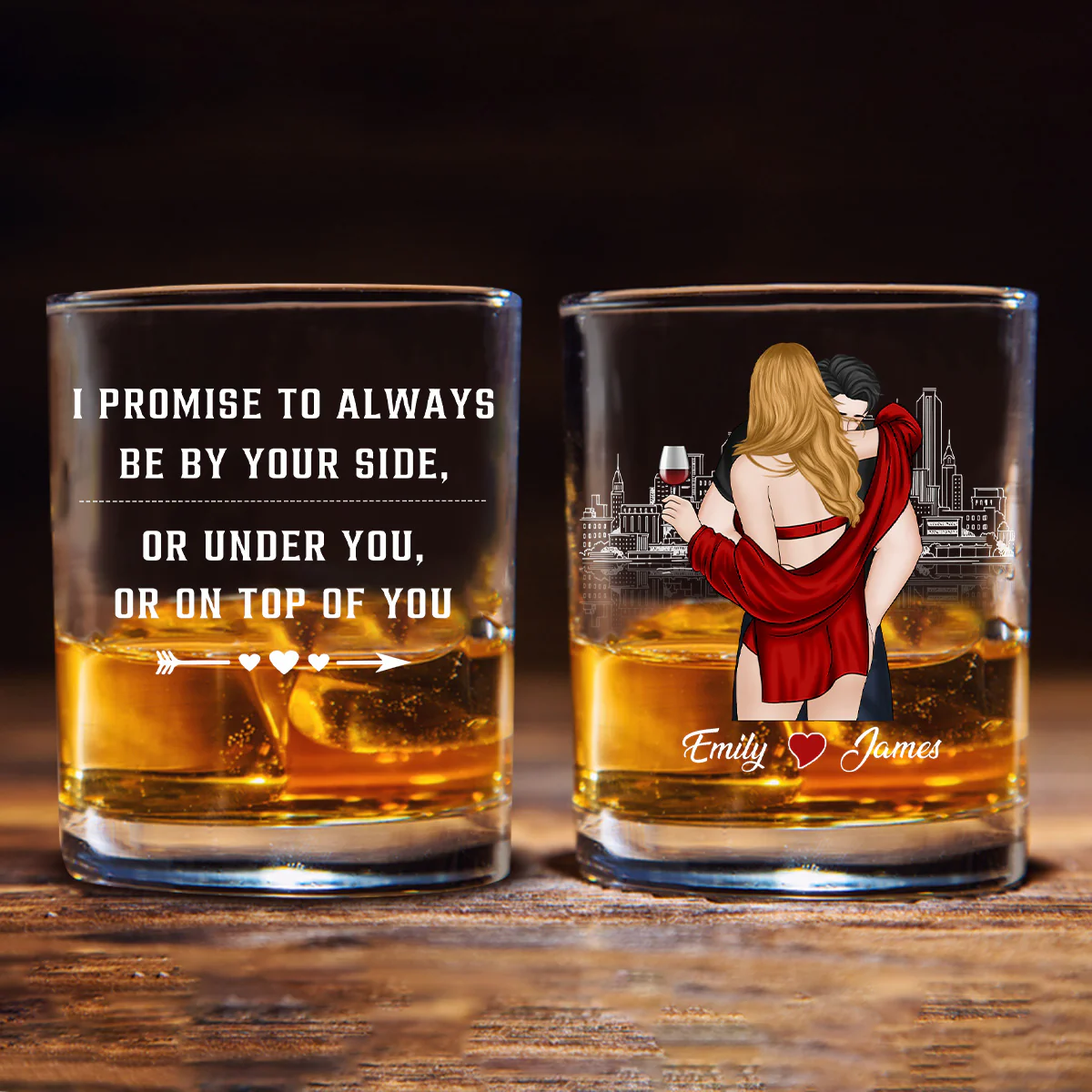 Your Reminder - Personalized Custom Whiskey Glass - Image 4