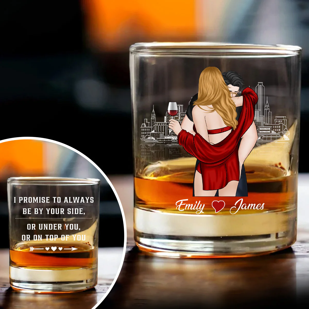 Your Reminder - Personalized Custom Whiskey Glass - Image 5